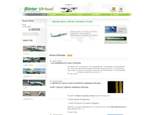 Tablet Screenshot of bintercanariasvirtual.com